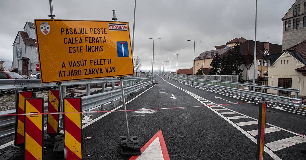 Karácsonyra átadják a hidat